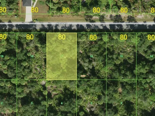 18063 PLACID AVENUE LOT 17, PORT CHARLOTTE, FL 33948
