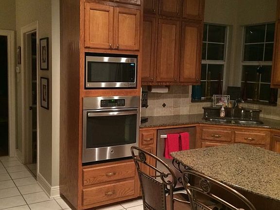 New stainless appliances.