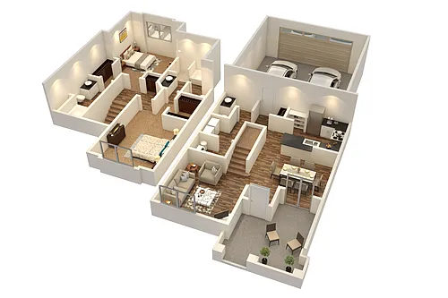 Floor plan Culebra Townhome