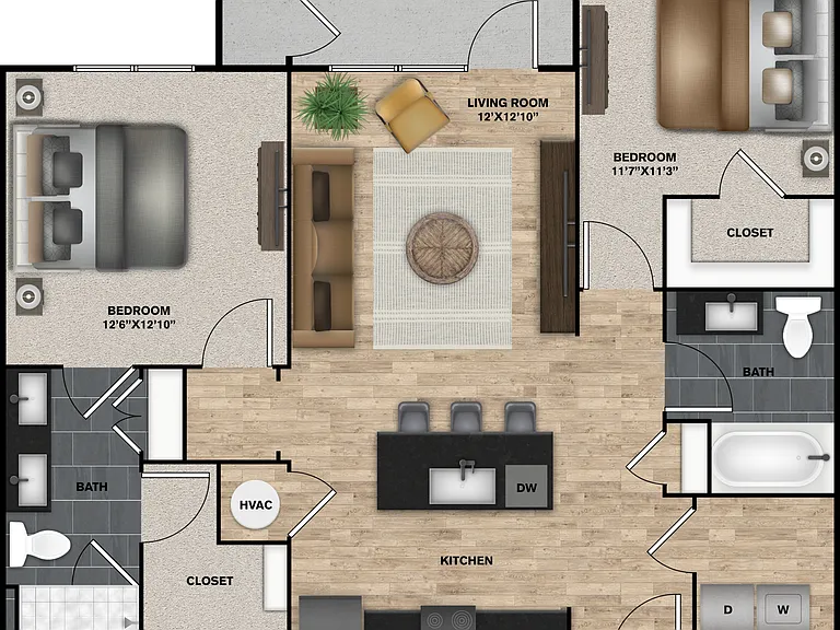 B2 floor plan Tacara at Crosswinds