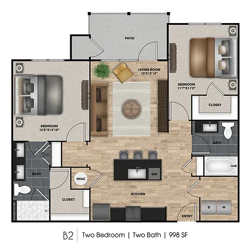 Floor plan B2