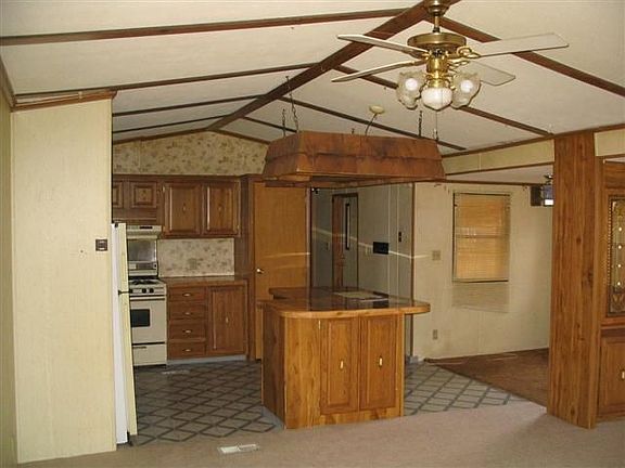 large kitchen with separate dining, built-in hutch