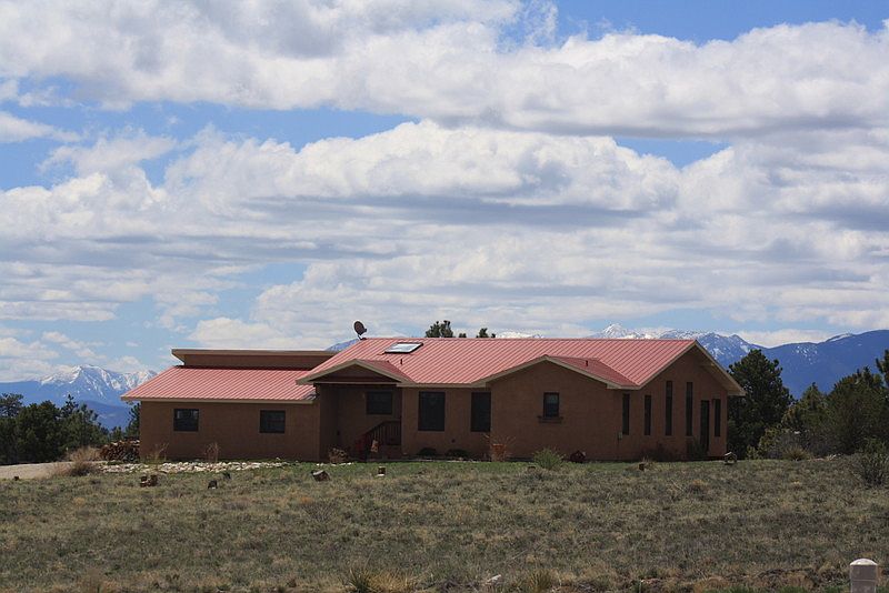 Front view of house looking south.