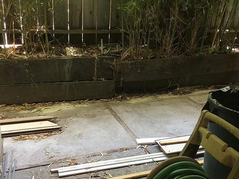 Small patio