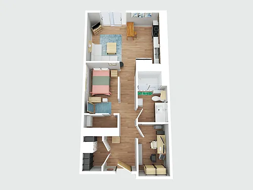 Floor plan S6 Den
