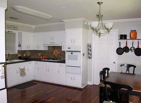 Kitchen and dining area