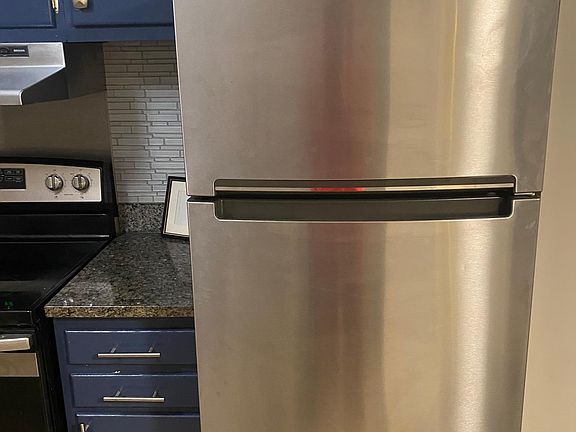 Stainless Fridge.