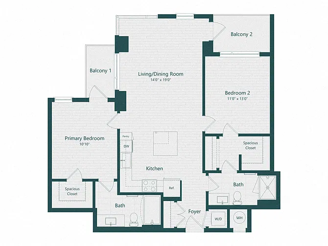 Floor plan B8