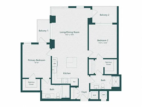 Floor plan B8