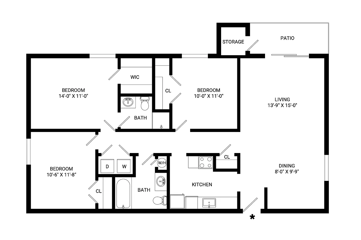 Floor plan Hope