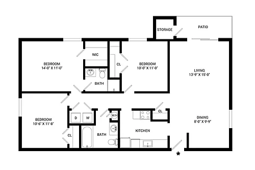 Floor plan Hope