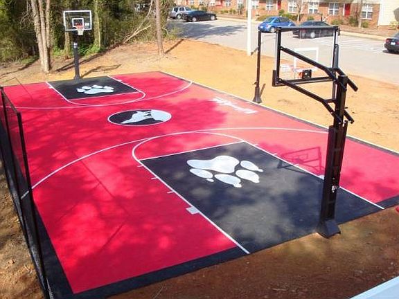 Outdoor Basketball Court