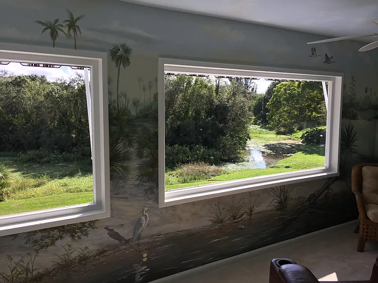 Sunporch view
