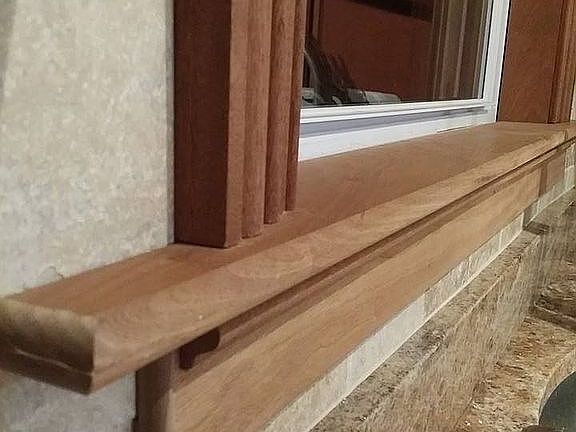 Solid Mahogany Windw casing