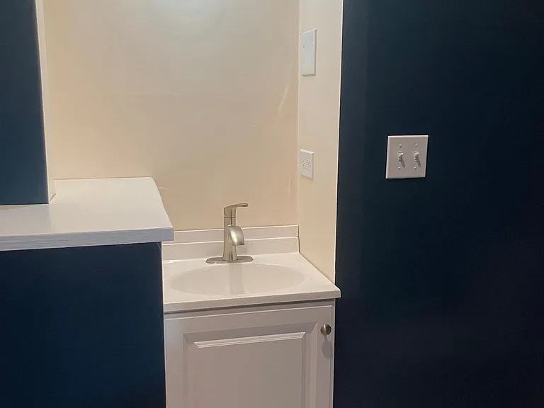half bathroom downstairs
