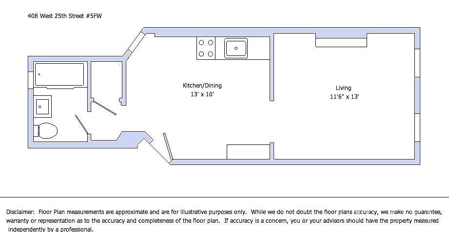 2nd image of 408 W 25th St APT 5FW