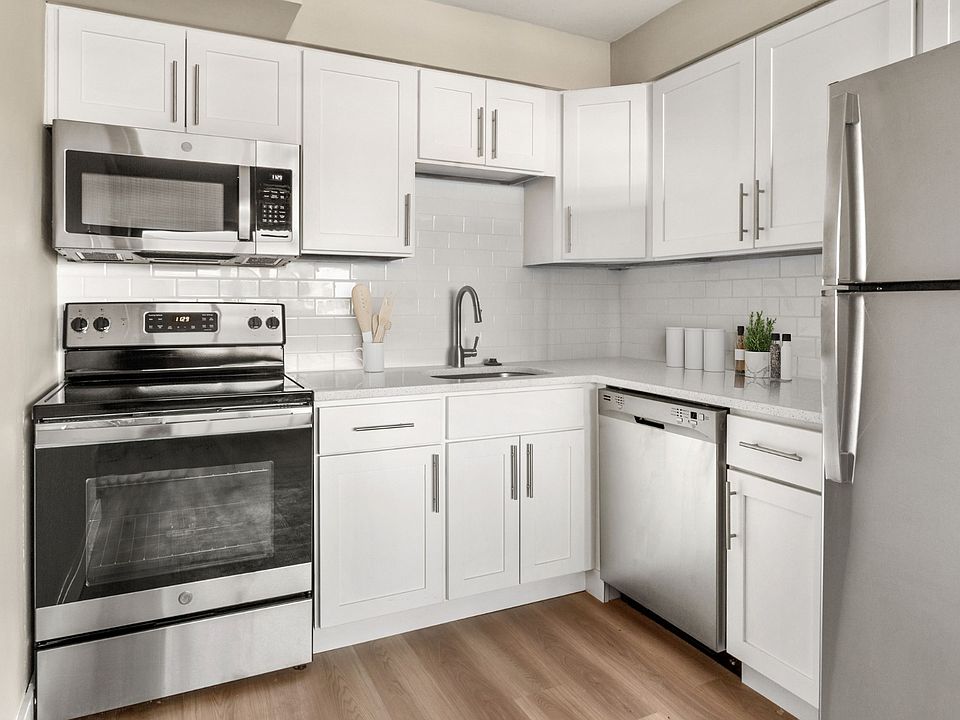 Modern kitchens with stainless steel appliances