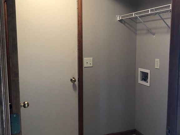 Laundry main floor off garage