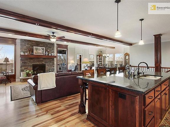 Wide Open Great Room Is Ideal For Entertaining