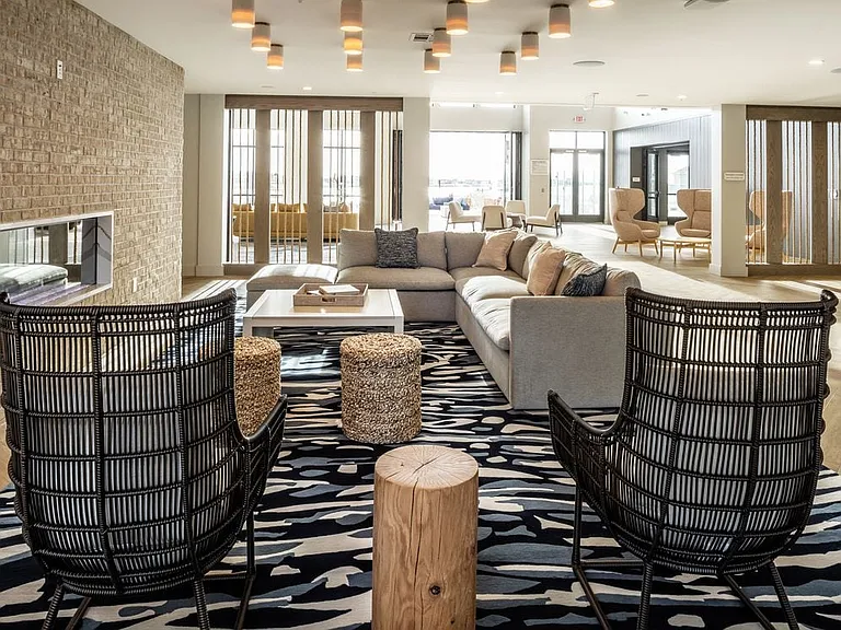 Lobby with lounge seating