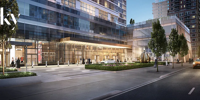 605 West 42nd Street #27L in Hell's Kitchen, Manhattan
