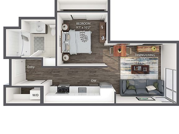 5th image of 2121 Dwight Way Unit 404