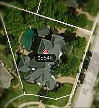 Corner, cul de sac, treed lot