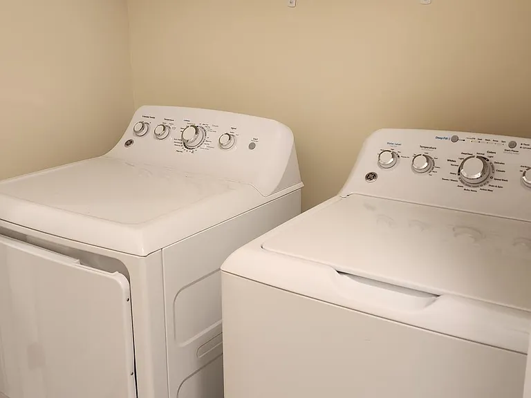 washer and dryer