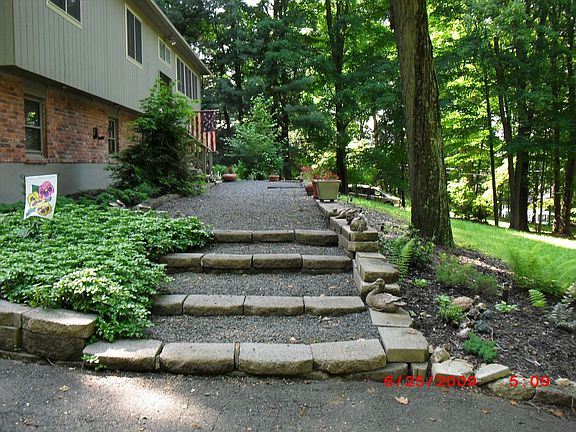 Entryway to front door