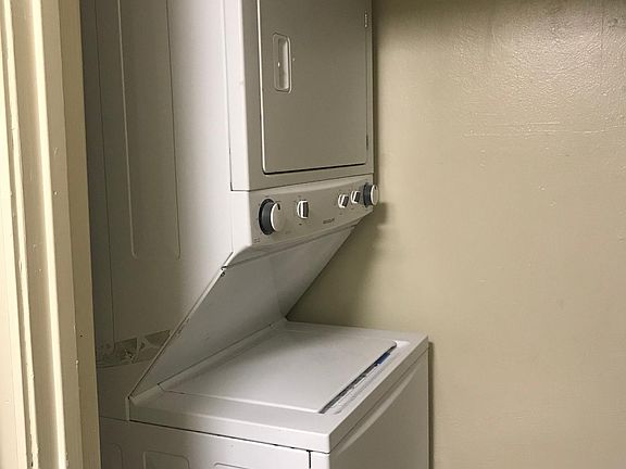 Stacked Washer & Dryer Included