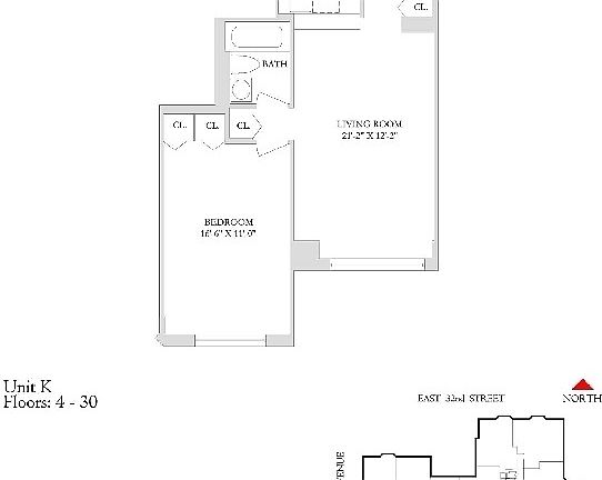 2nd image of 151-155 E 31st St #E4k
