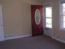 Front entry door from livingroom.