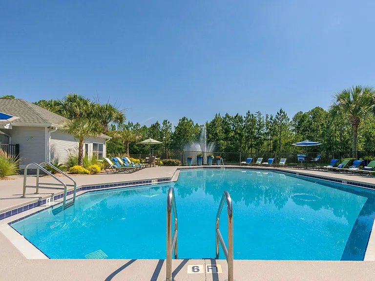 Unwind on our sundeck and embrace resort-style living. Everyday feels like a vacation at Indigo Isles!