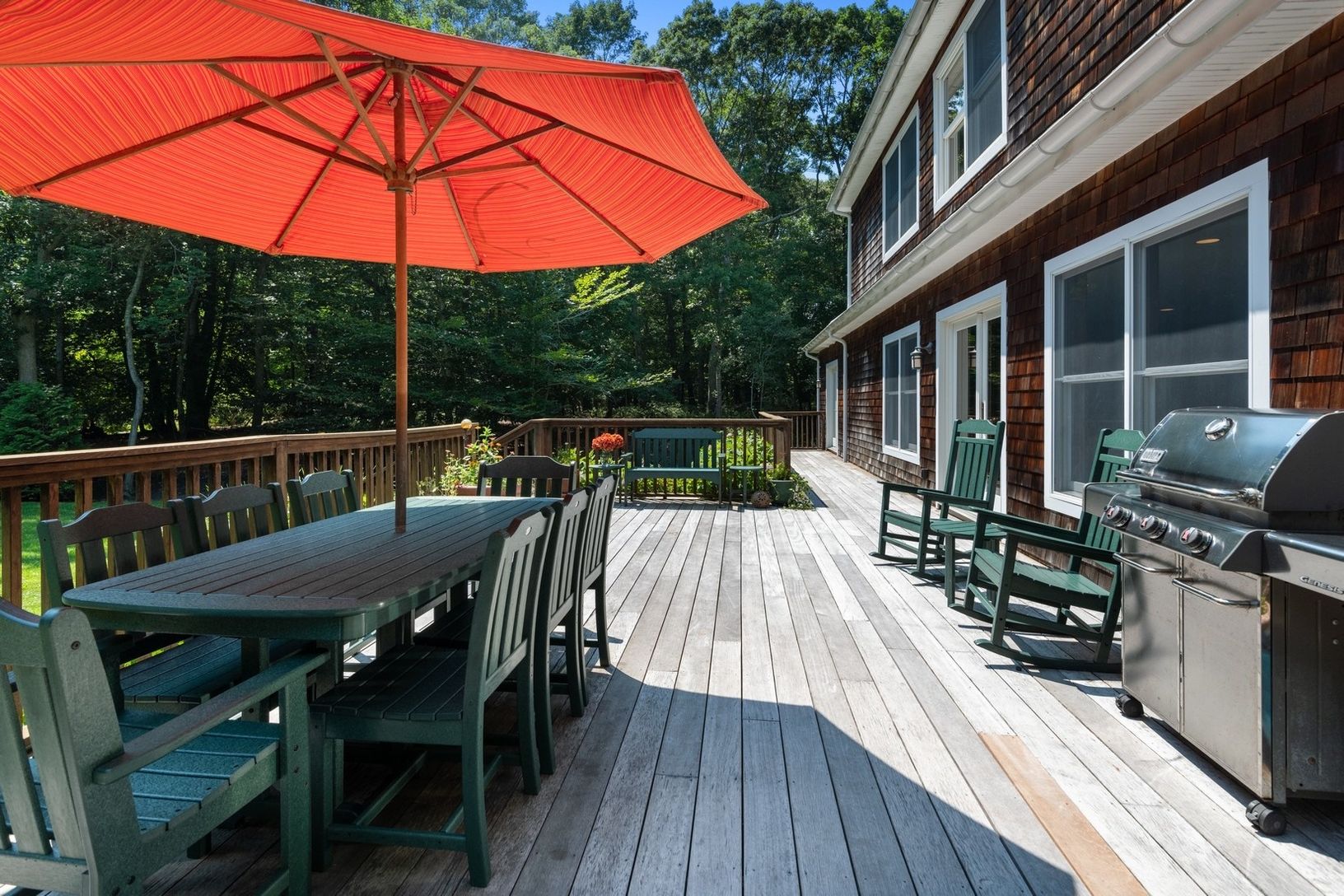  Oversized Mahogany Deck 