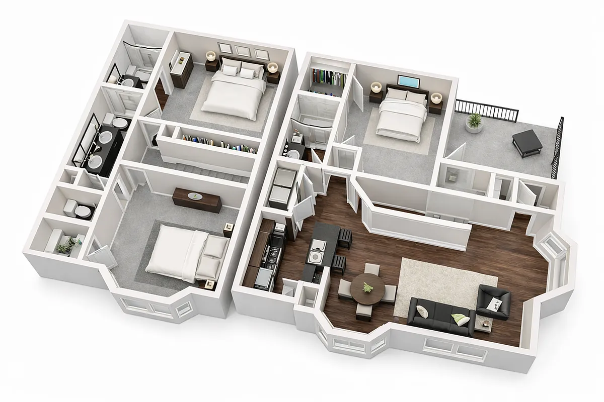 Floor plan Morocco