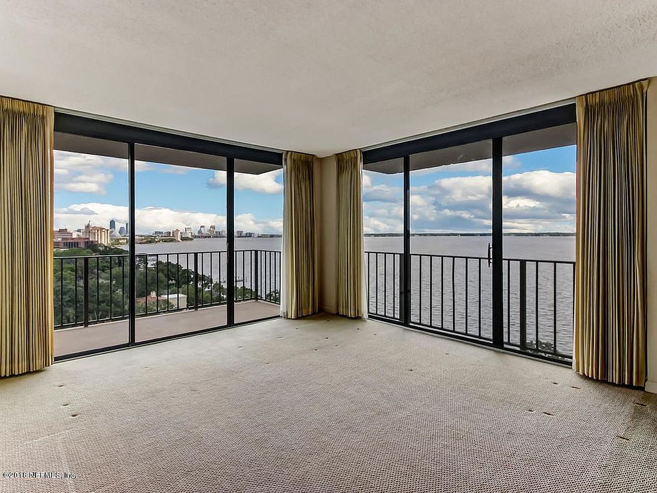 River views from Living area