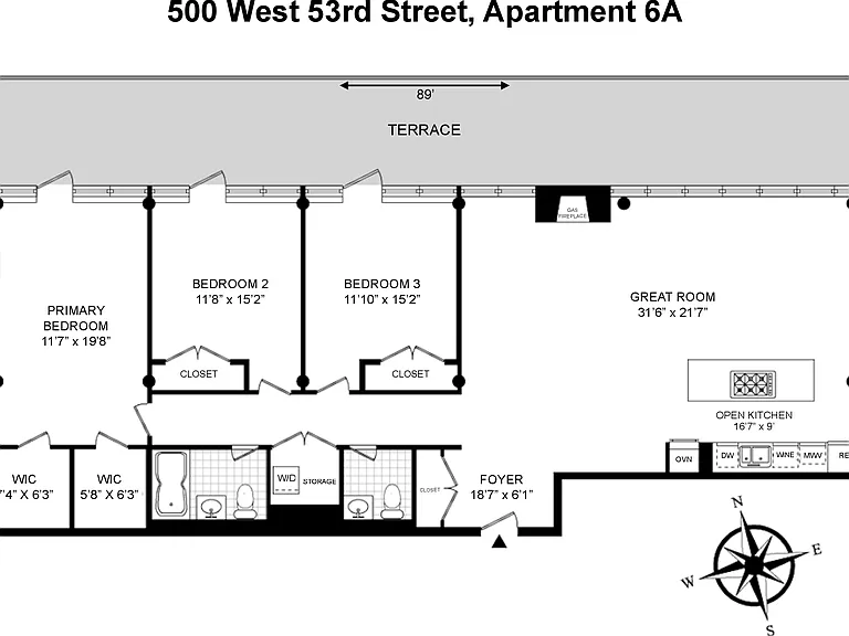 500 W 53rd St #6A — Photo 2