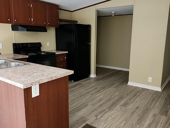 kitchen and utility room