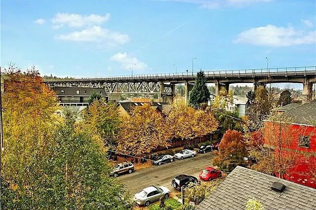 View from roof deck