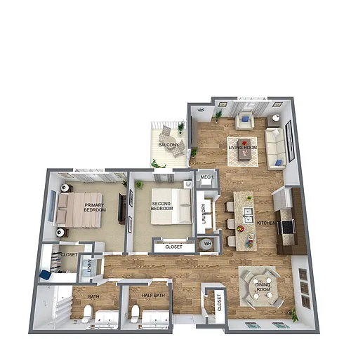 Floor plan Red Maple