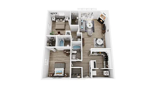 Floor plan The Maple