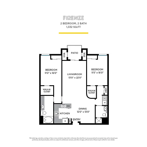 Floor plan Firenze