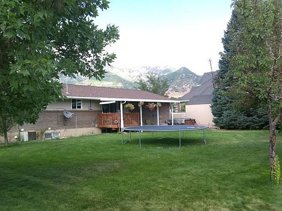 back of home/covered porch