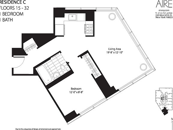 2nd image of 200 W 67th St APT 23C