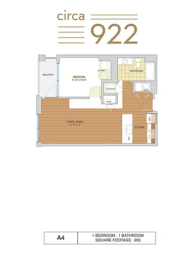 Floor plan A4