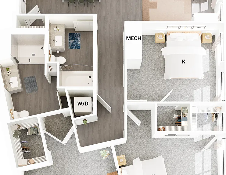 C4 floor plan The 305, A Broadstone Community