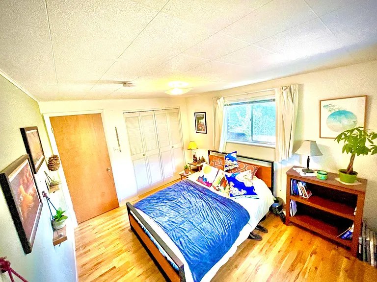 Master bedroom (unit is for rent unfurnished).