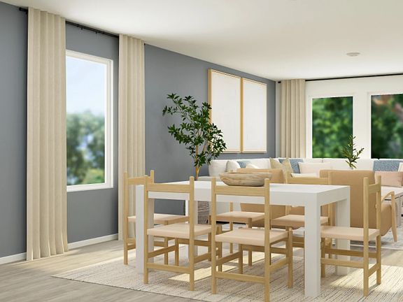 Dining
The dining area blends the kitchen and family room among the open layout for simple everyday transitions.