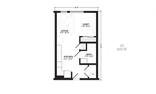 Floor plan S3