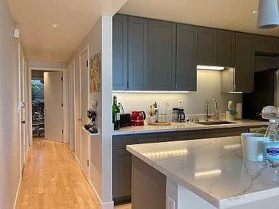 Kitchen & hallway